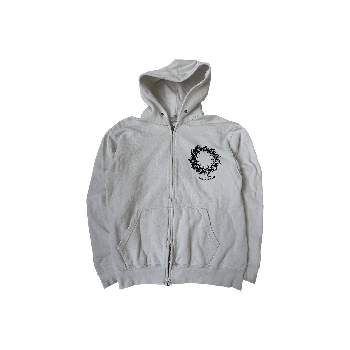 "2026" GARMENT #15 hvid ZIP