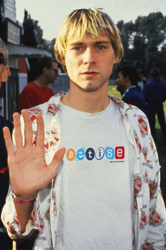 BORN ON THE INTERNET T-SHIRT